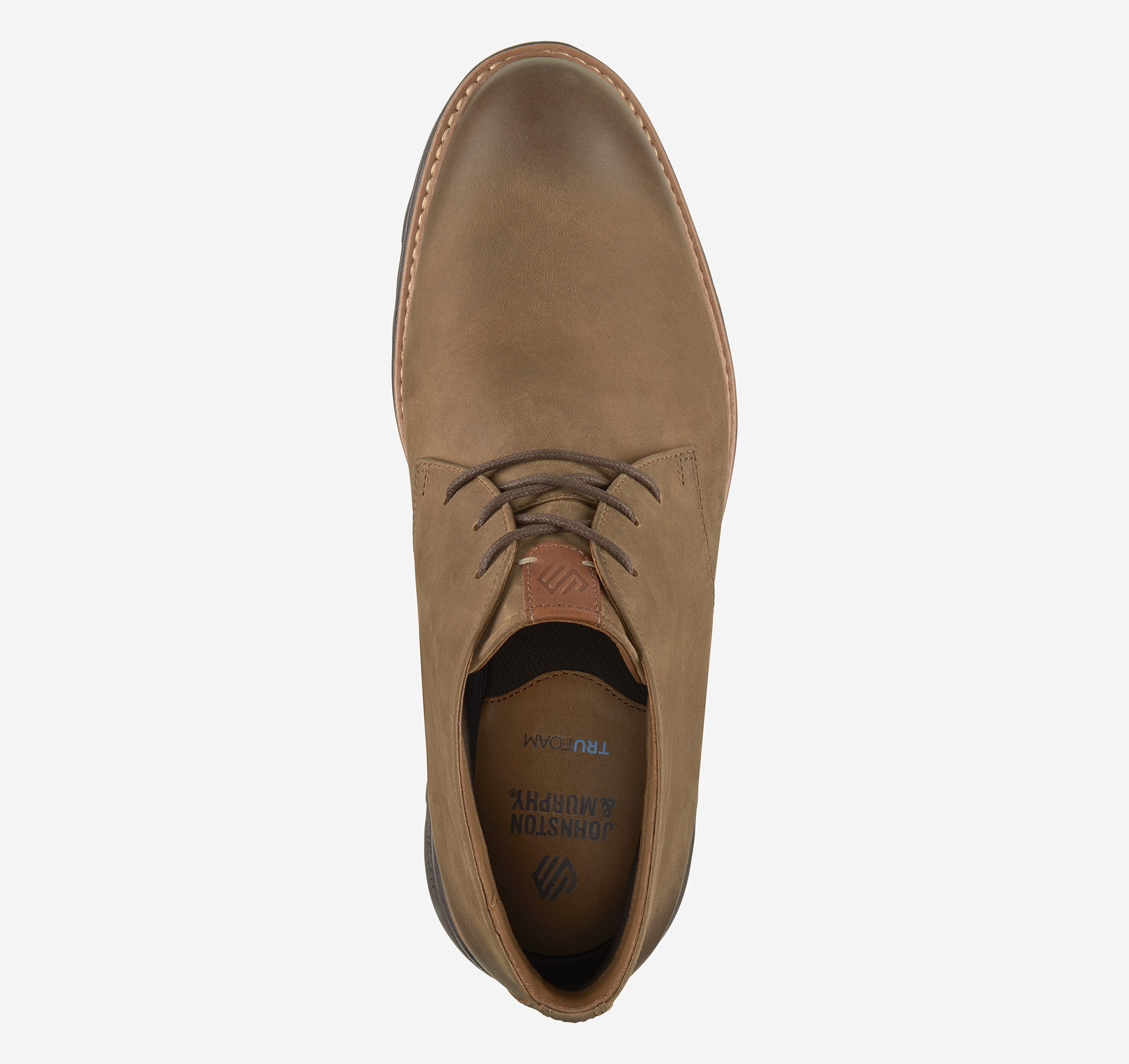 Johnston & Murphy Mens Brown Leather Lace Up Booties Chukka Boots Size 12 M Johnston & Murphy Boots Mens Size 10.5 Brown Leather Chukka  main image 4