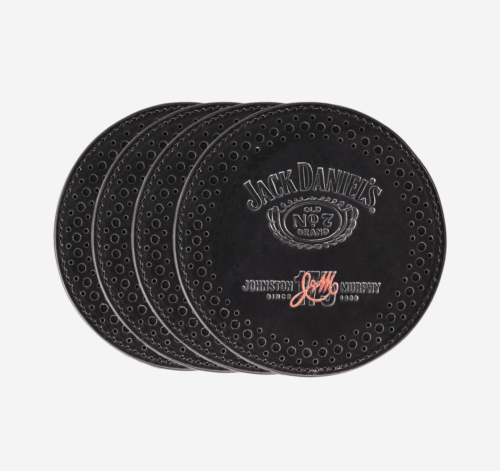 Jack Daniel's x JM 175th Leather Coaster Set