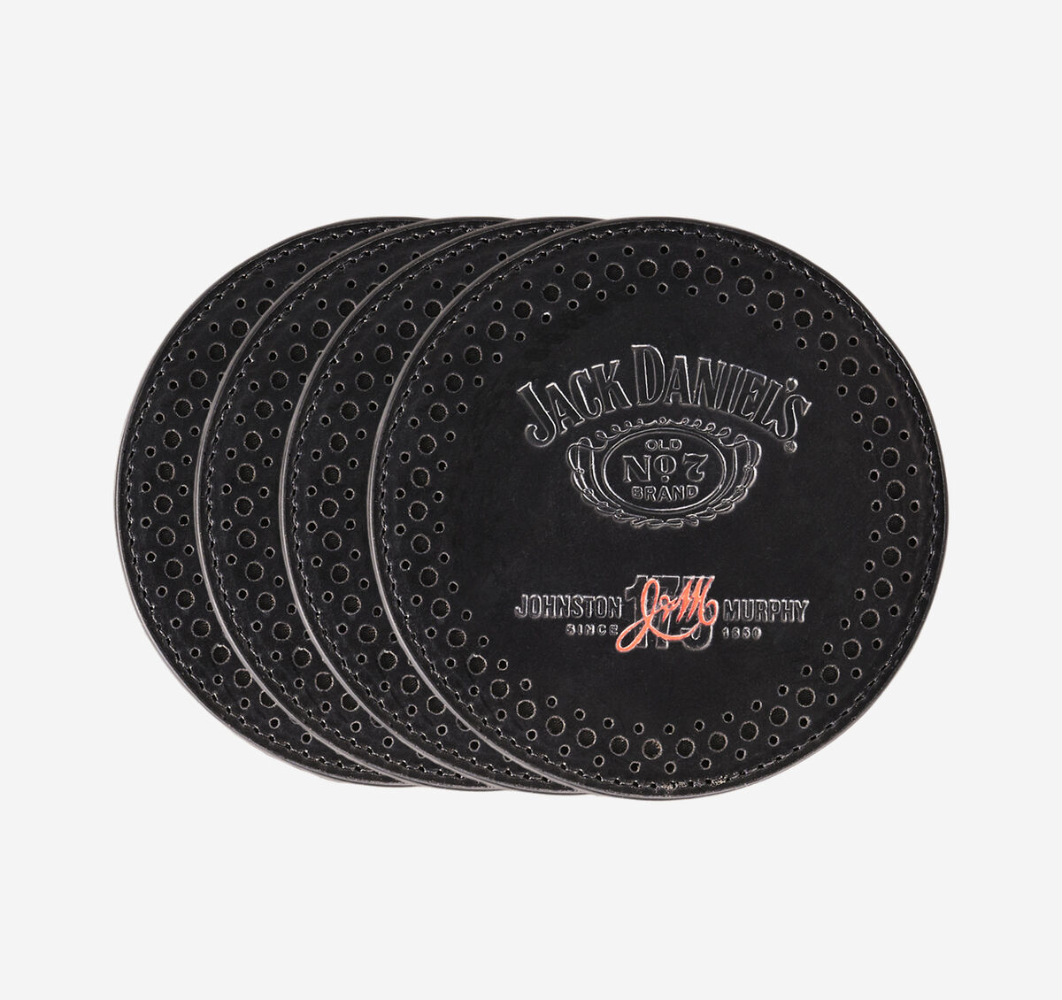 Jack Daniel's x JM 175th Leather Coaster Set image number null