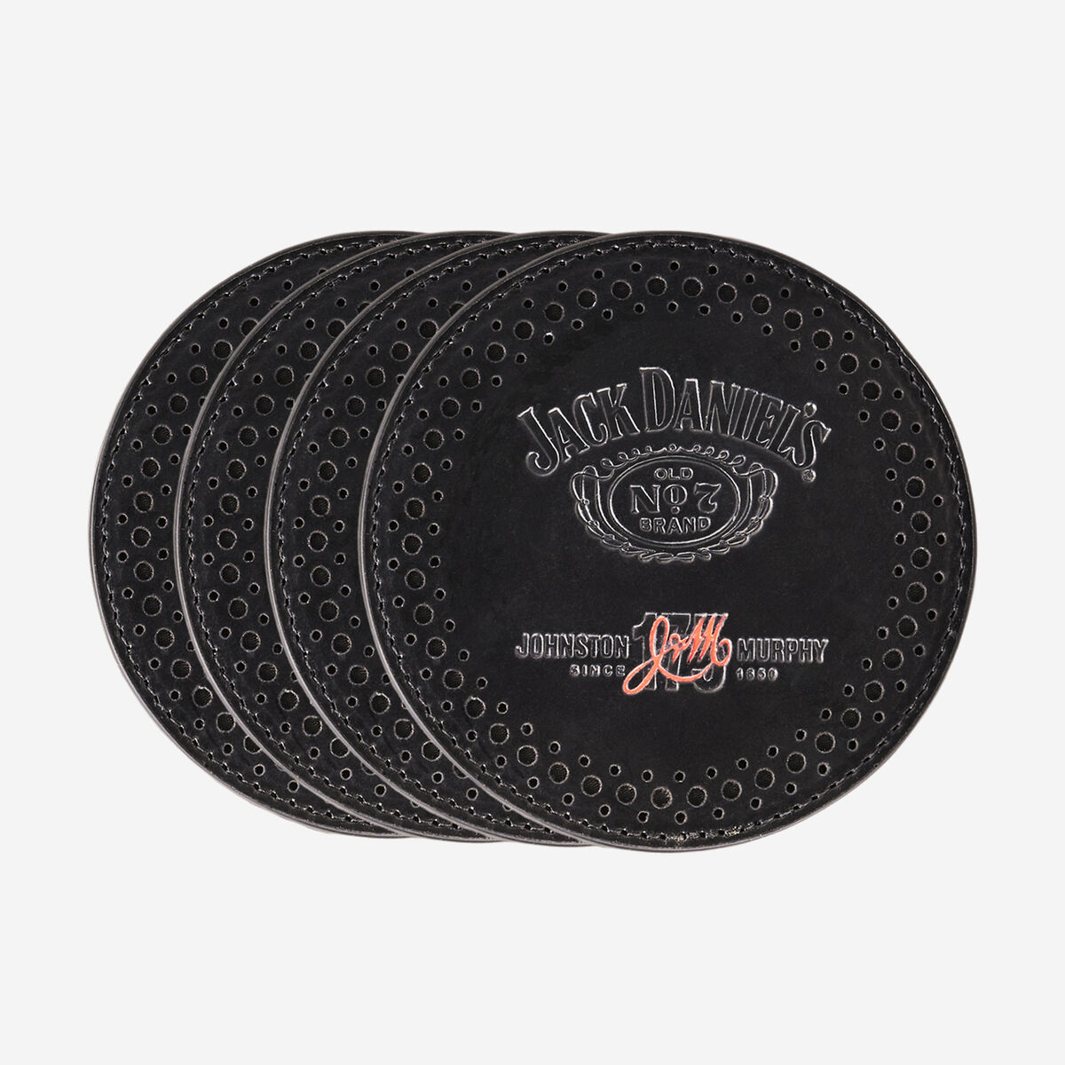 Jack Daniel's x JM 175th Leather Coaster Set image number null
