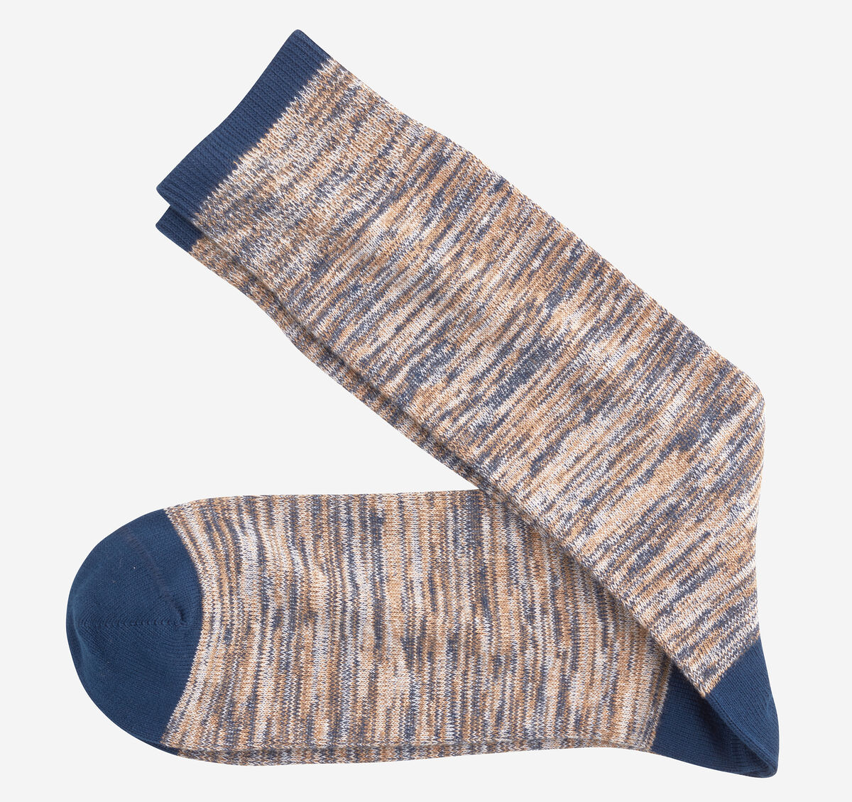 Space Dye Colorblock Socks image number null