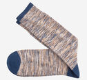 Space Dye Colorblock Socks image number null