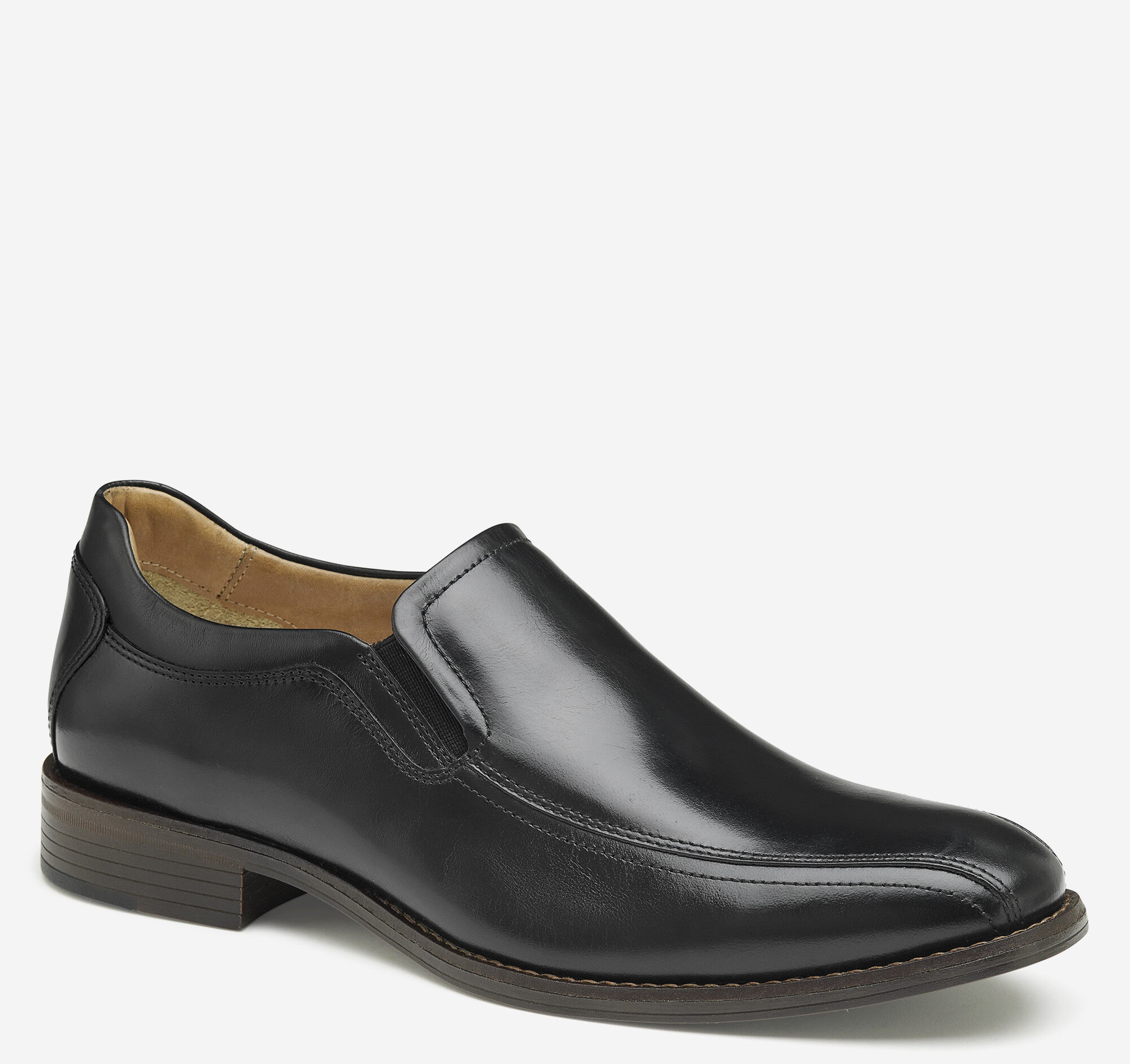 (取寄) ジョンストン&マーフィー メンズ ルイス ヴェニーシャン Johnston & Murphy men Johnston & Murphy Lewis Venetian Black Full Grain Men's Lewis Venetian in Black Full Grain | Johnston & Murphy