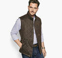 Antiqued-Cotton Vest image number null