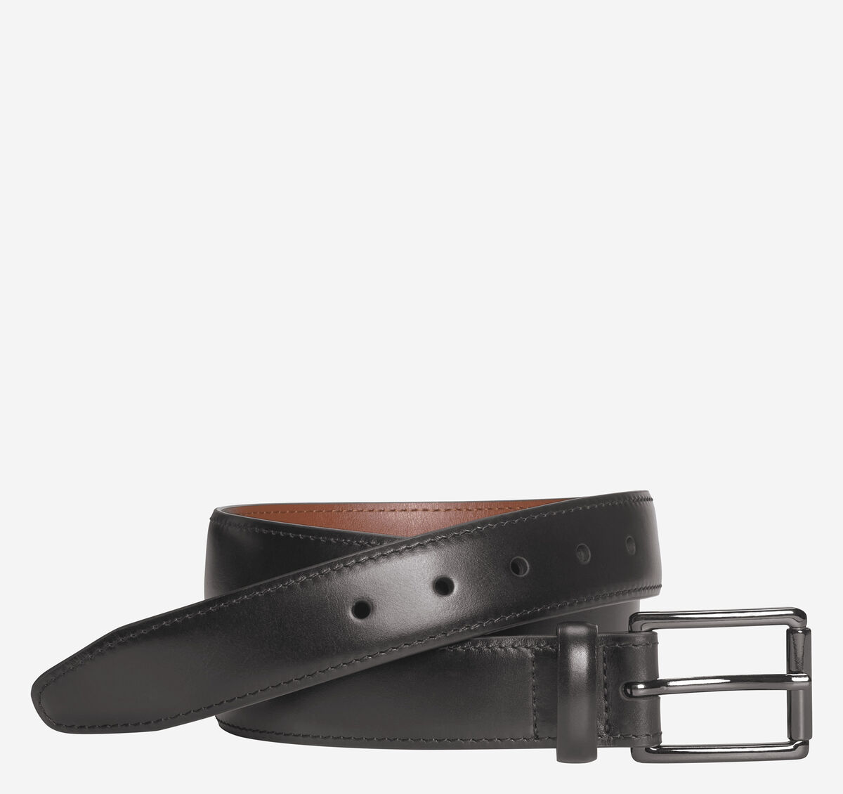 Shadow-Edged Leather Belt image number null