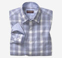 Washed Linen-Blend Shirt image number null