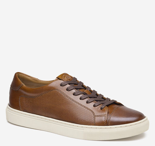 Luther Perfed Lace-to-Toe - Cognac Hand-Finished Full-Grain Leather