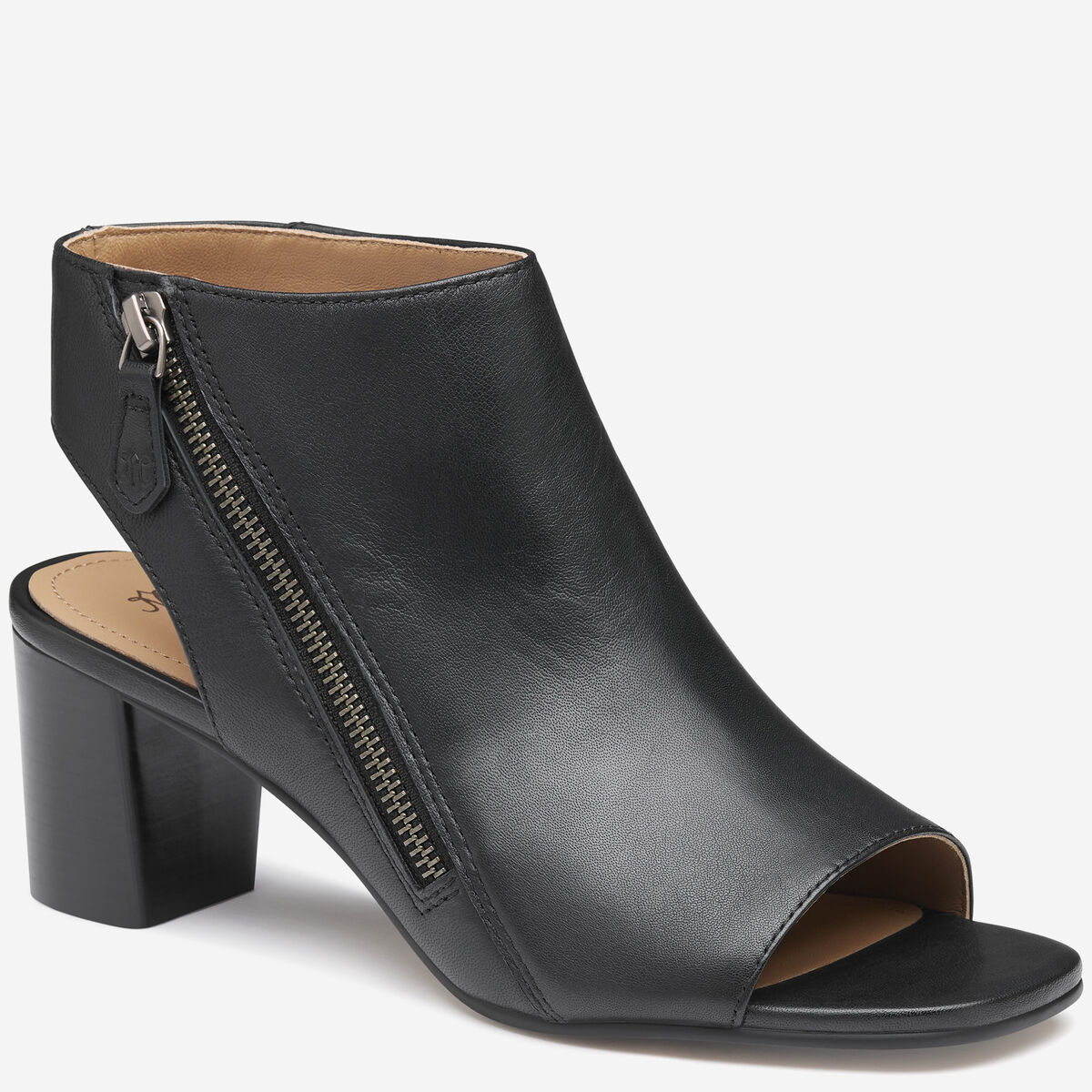 Evelyn Side-Zip Bootie image number null