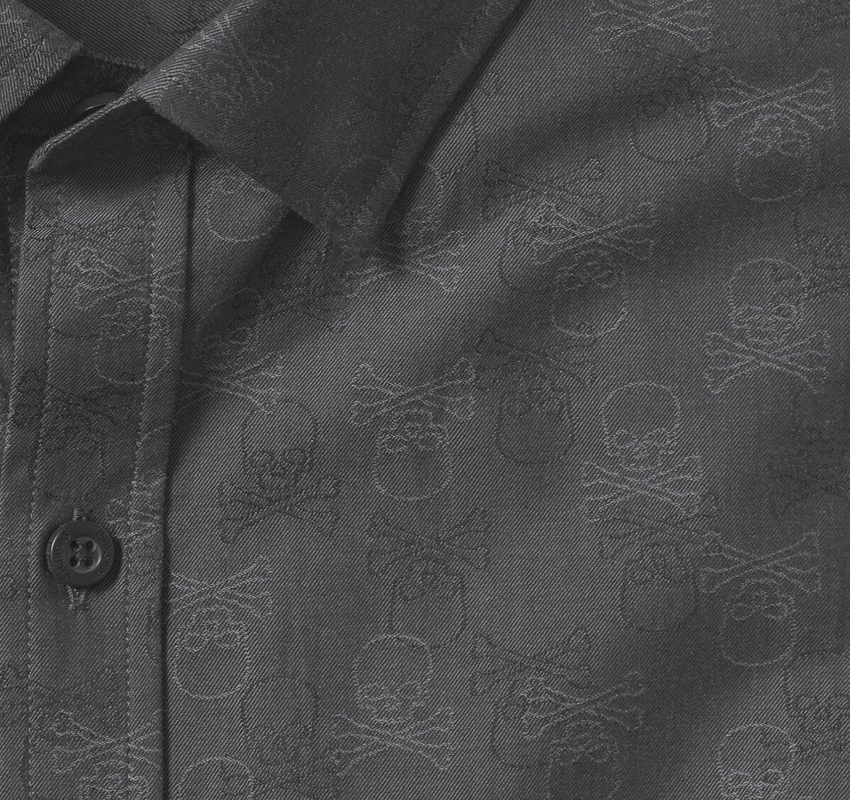 Long-Sleeve Jacquard Shirt image number null