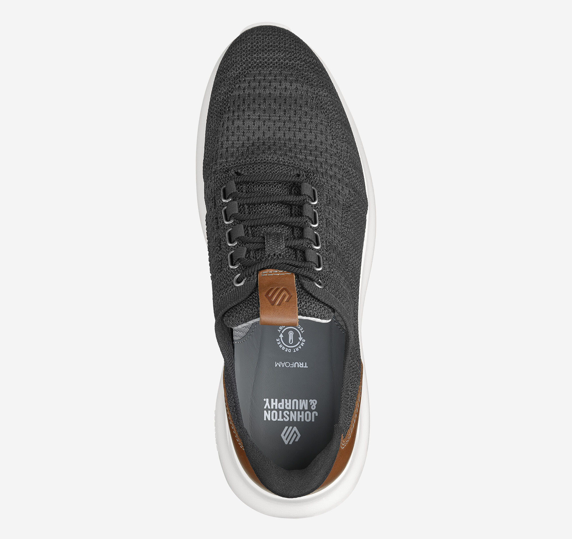 Men's Amherst 2.0 Knit Plain Toe in Black Heathered Knit