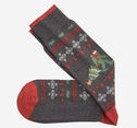Pima Cotton Holiday-Themed Socks image number null