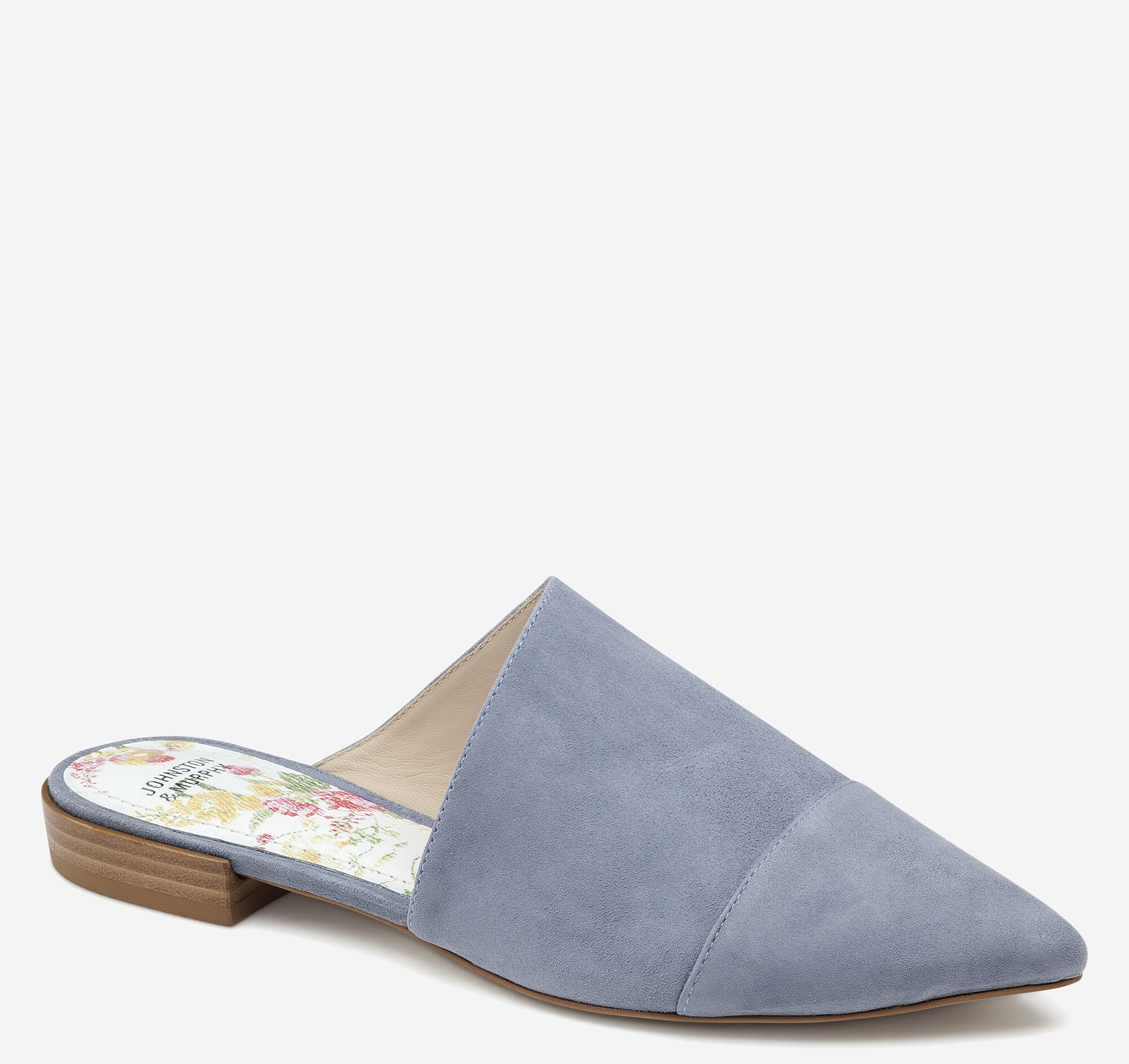 johnston and murphy grey suede