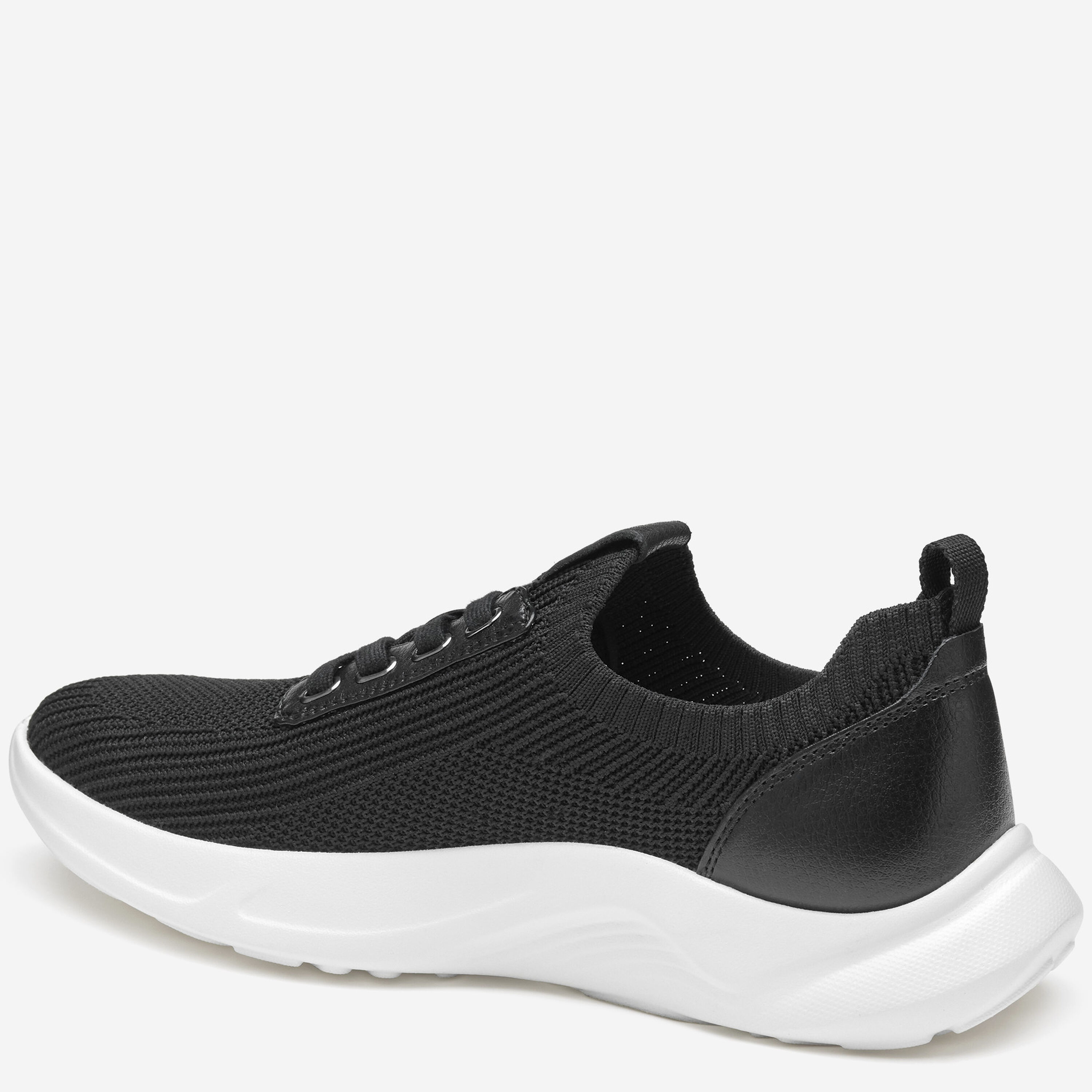 NEW JOHNSTON & MURPHY men\'s escape slip-on shoes in black knit Johnston & Murphy Upton Knit Plain Toe - FREE Shipping  main image 3