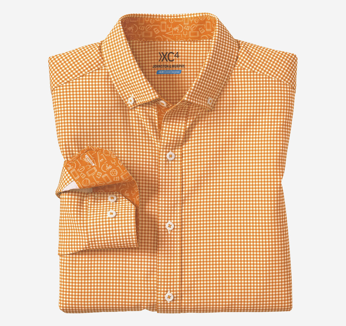 Game Day XC4&reg; Long-Sleeve Gingham Shirt image number null