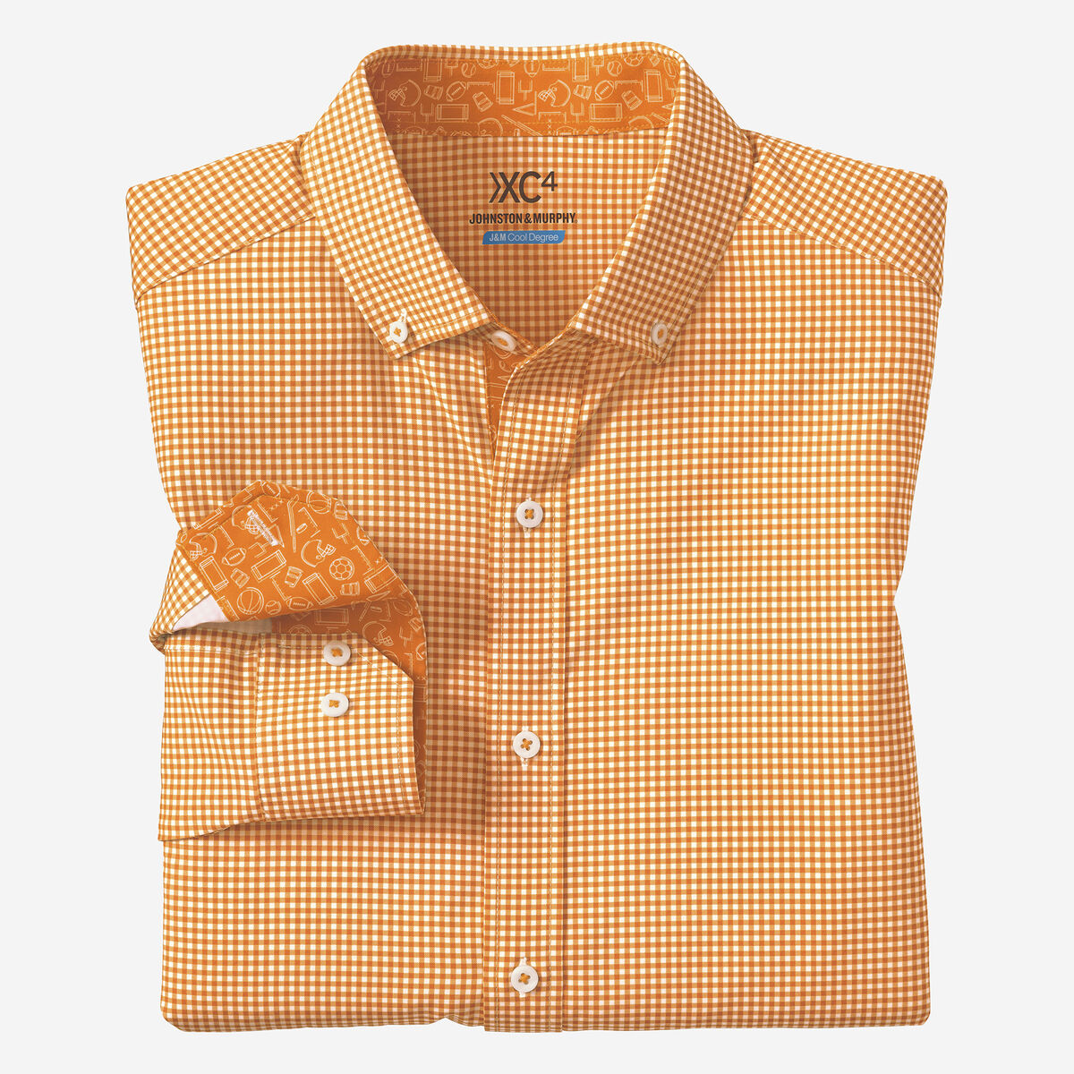 Game Day XC4® Long-Sleeve Gingham Shirt image number null