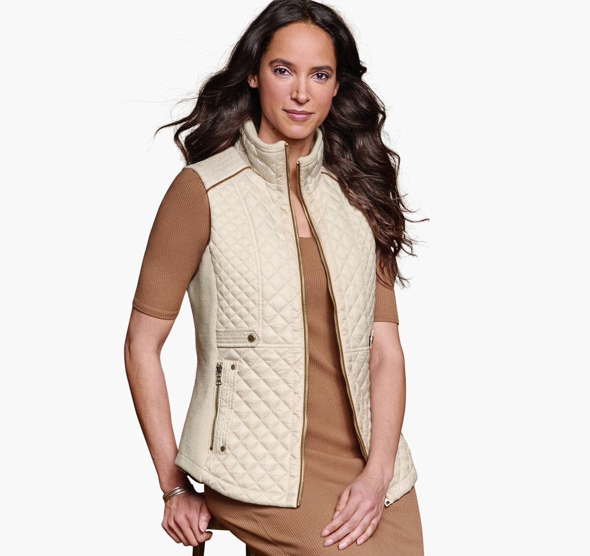 Quilted Vest image number null