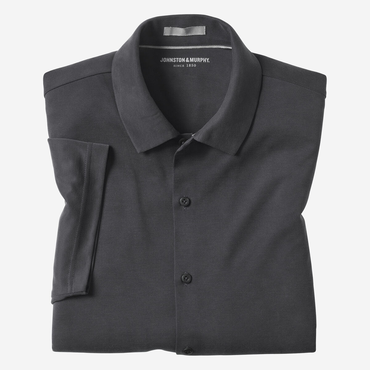 Vintage Birdseye Button-Front Shirt image number null