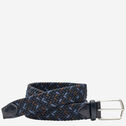 Woven Stretch-Knit Belt image number null