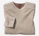 Reversible Long-Sleeve V-Neck image number null