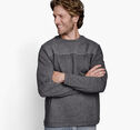 Ribbed Crew Pullover image number null