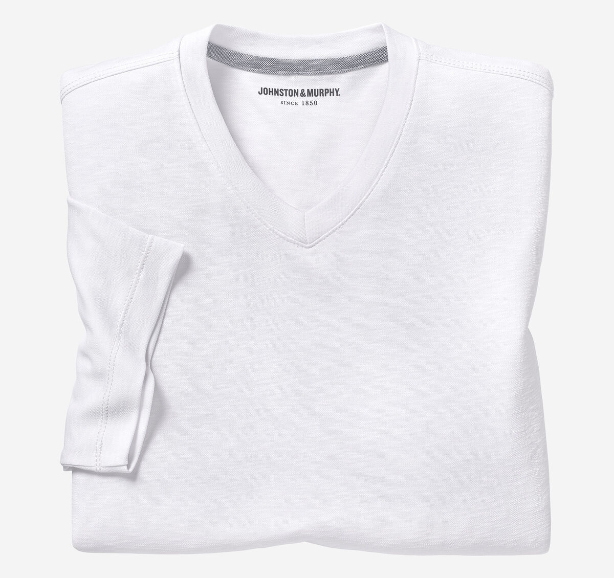 Vintage Slub V-Neck Tee image number null