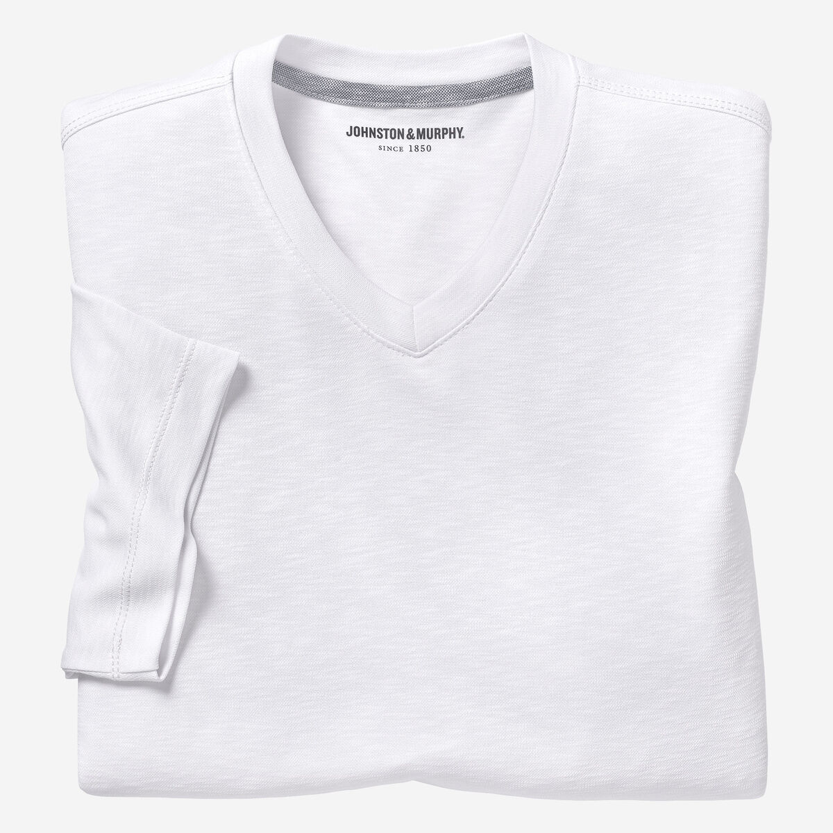 Vintage Slub V-Neck Tee image number null