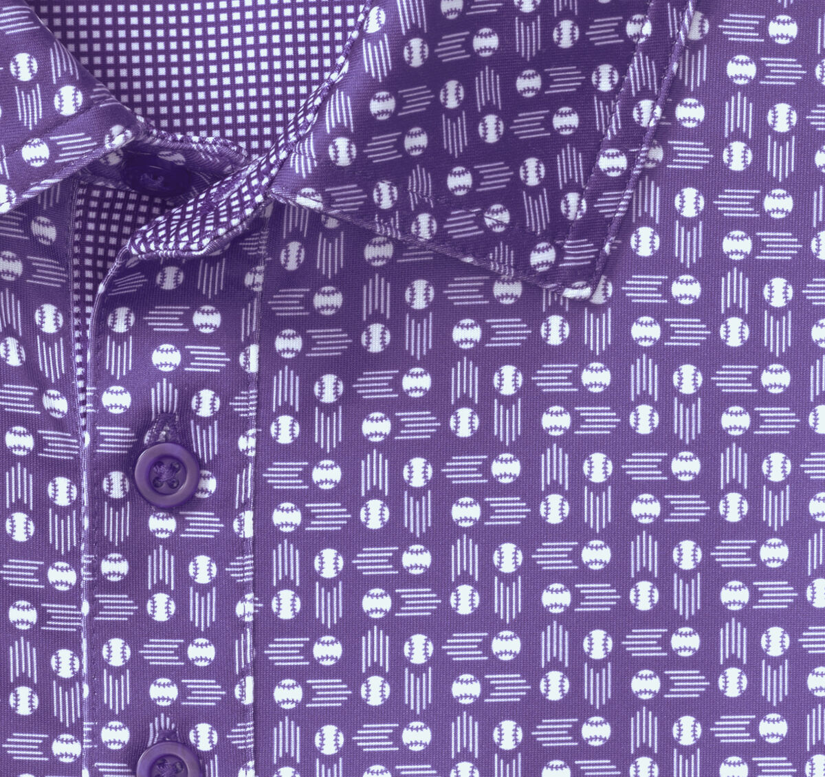 Game Day XC+&trade; Baseball Print Polo image number null