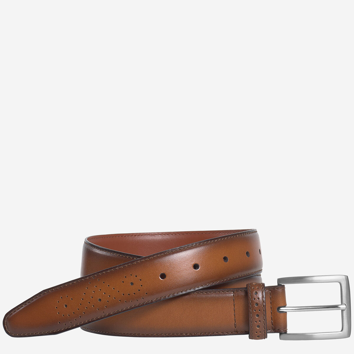 Burnished Leather Belt image number null