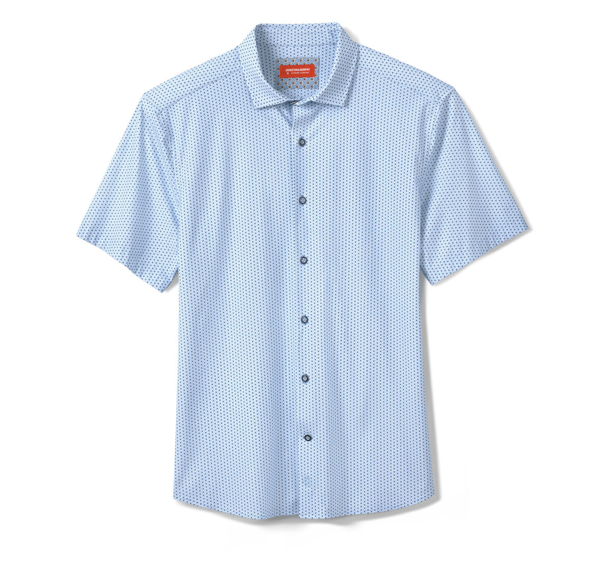 XC+&trade; Motion Short-Sleeve Print Knit Shirt image number null