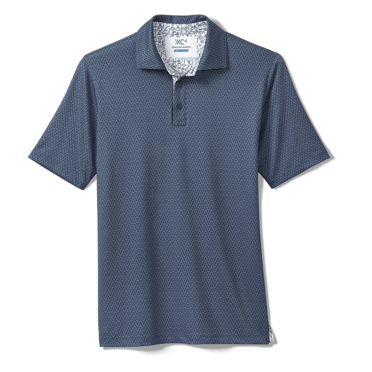 Game Day XC4® Goal Post Print Polo image number null