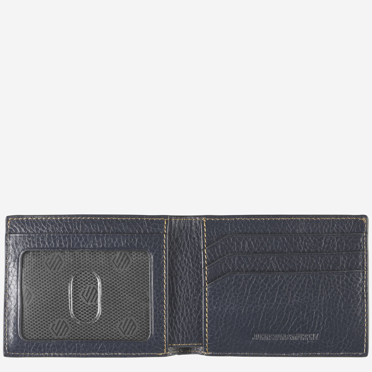 Double Contrast Stitch Billfold Wallet image number null