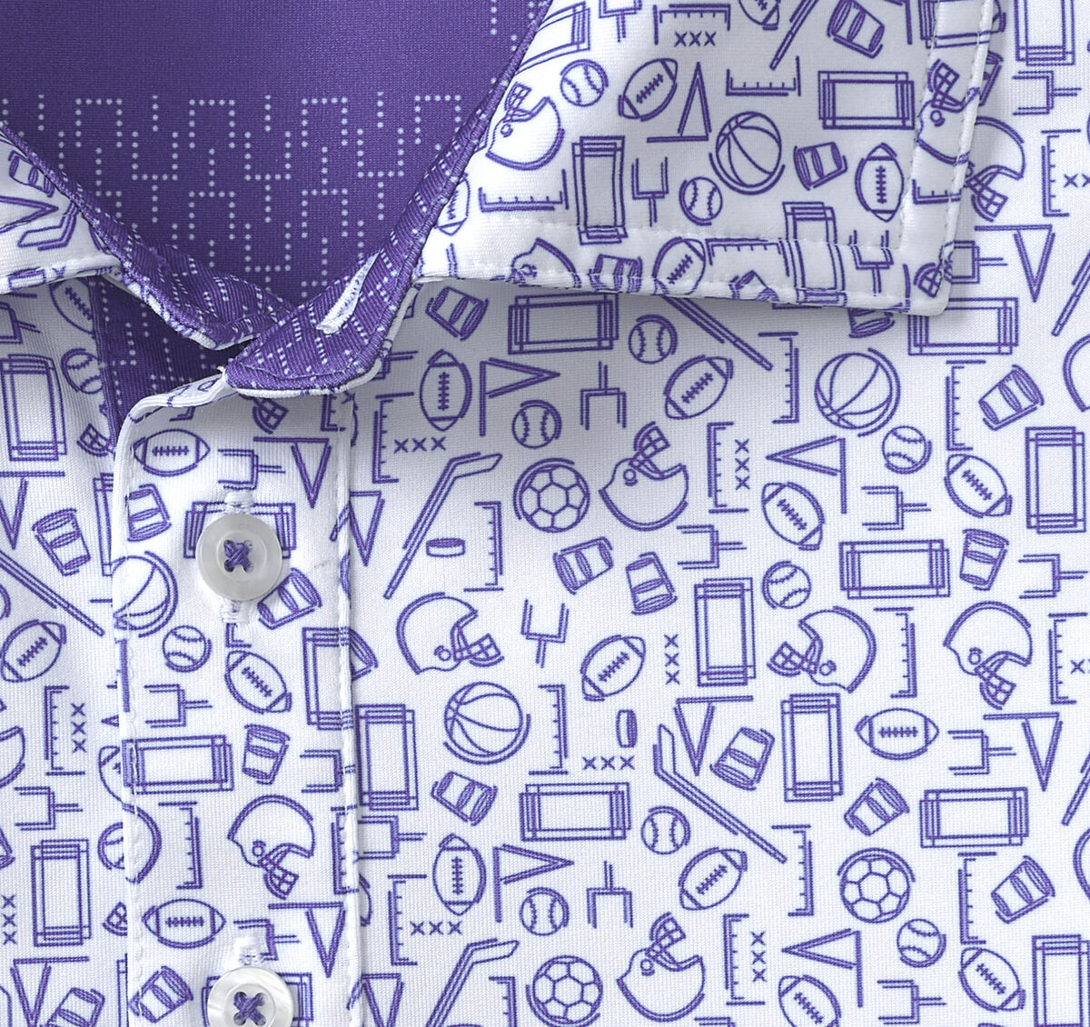 Game Day XC4&reg; Multi-Sport Print Polo image number null