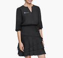 Women's Solid Tiered Dress image number null