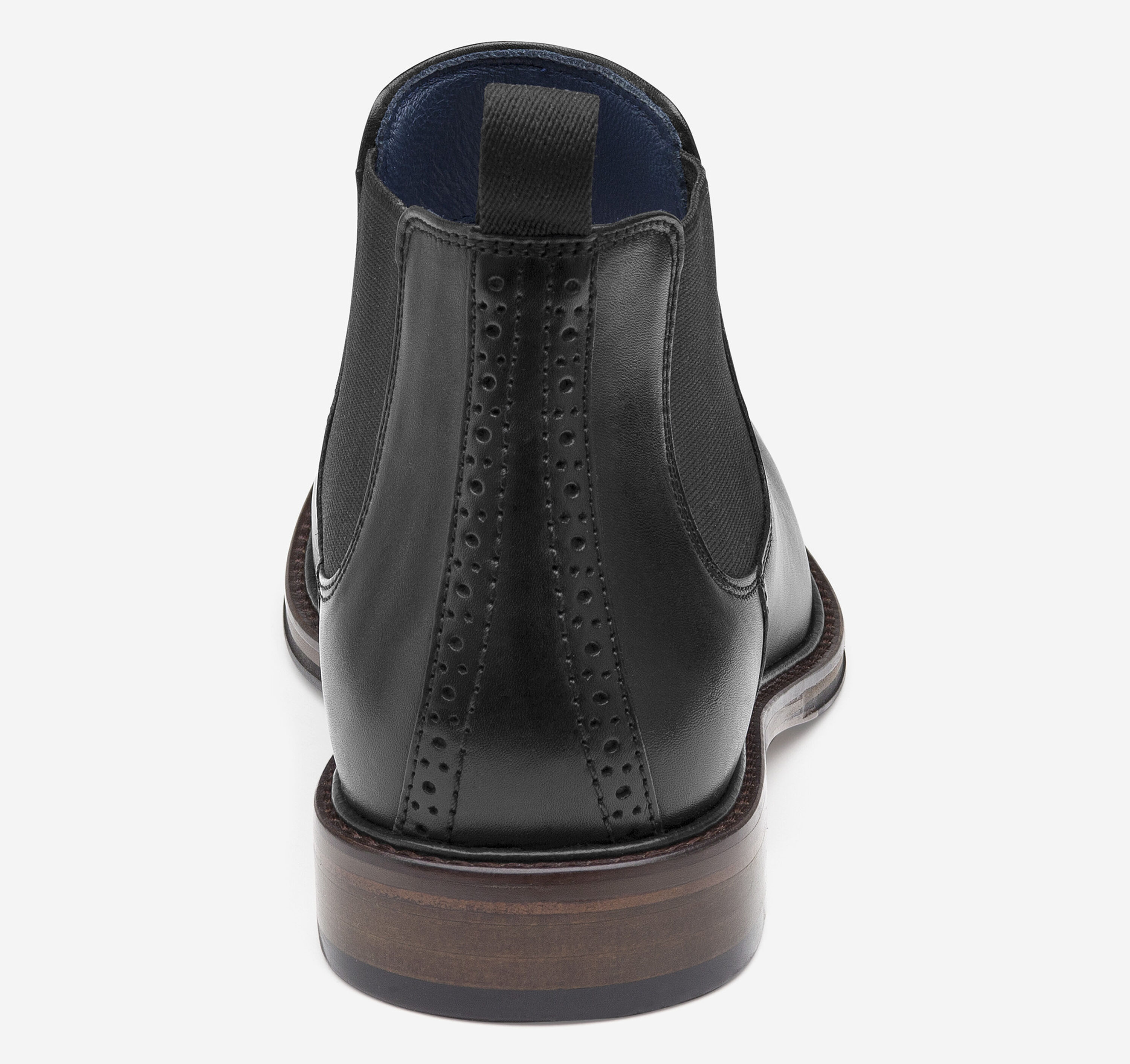 Johnston & Murphy Black Leather XC Flex Raleigh Chelsea  Boots Men\'s Sz 9 guc Men main image 4