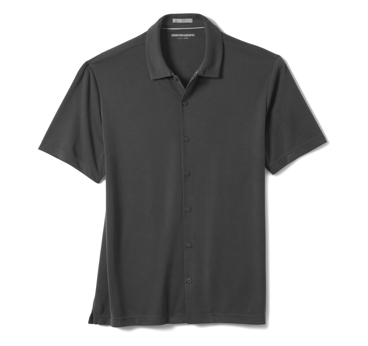 Vintage Birdseye Button-Front Shirt image number null