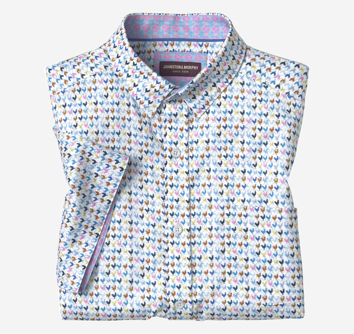 Printed Short-Sleeve Shirt image number null
