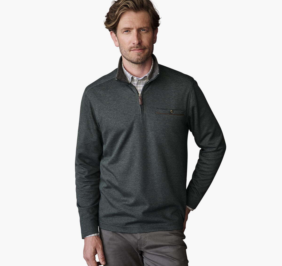 Merritt Quarter-Zip image number null
