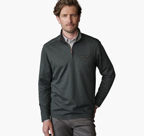 Merritt Quarter-Zip - Green