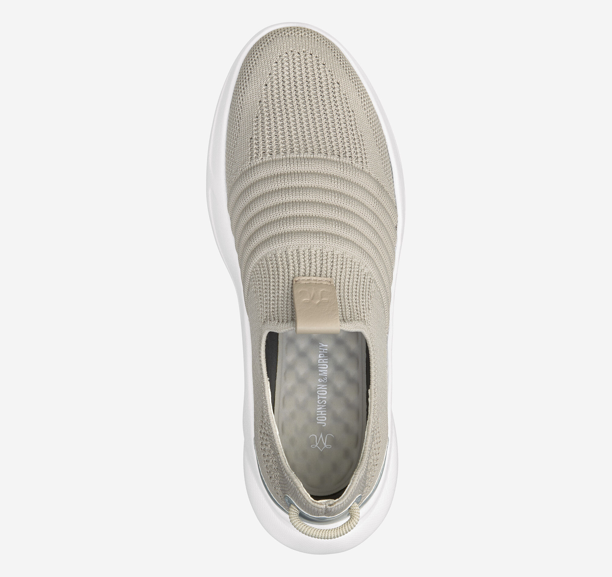 Women's Escape Knit Slip-On in Taupe Knit | Johnston & Murphy