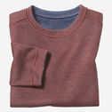 Boys Reversible Solid Crewneck image number null