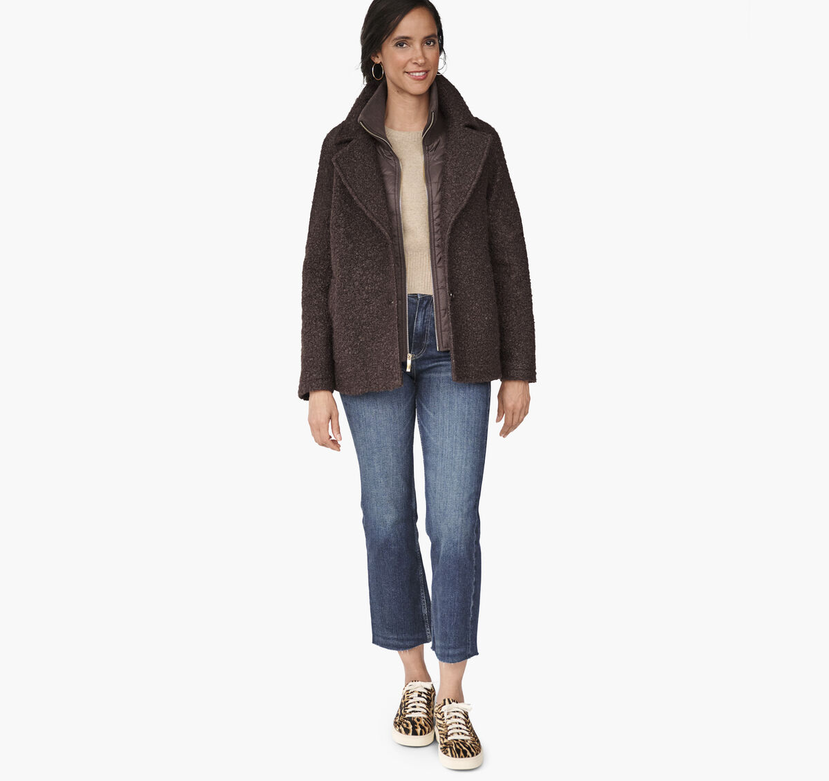 Sherpa Jacket with Removable Bib image number null