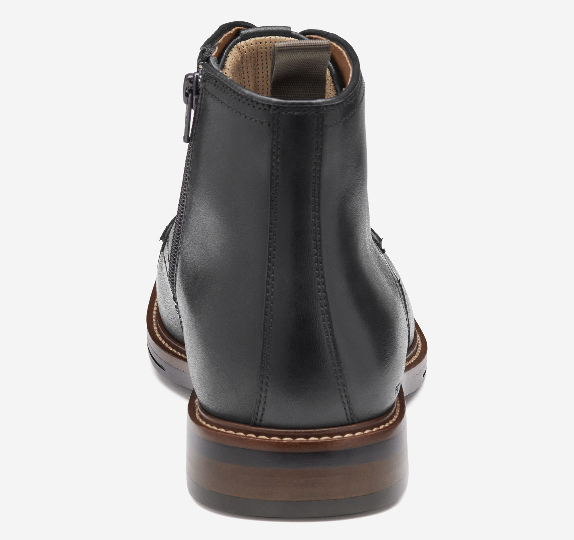 Men's XC+™ Durham Cap Toe Boot in Black Waterproof Full Grain