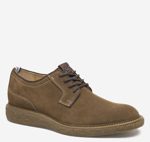 Clint Plain Toe - Brown Oiled Suede