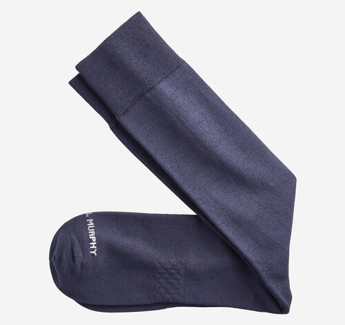Solid Dress Socks - Navy