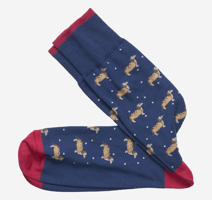 Johnston & Murphy Wiener Dog Socks. 1