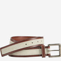 Suede Overlay Belt image number null
