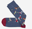 Pima Cotton Holiday-Themed Socks image number null