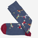 Pima Cotton Holiday-Themed Socks image number null