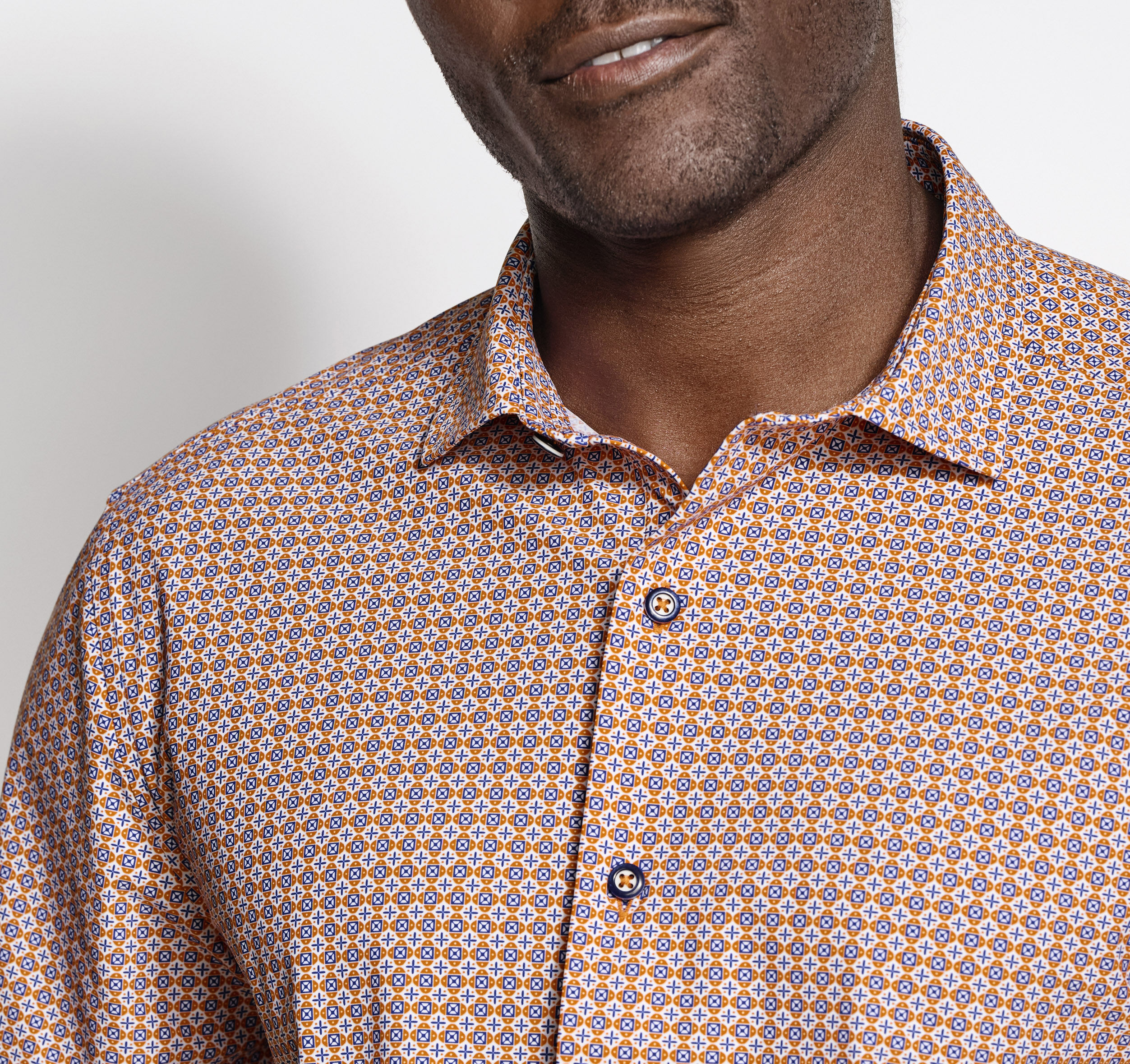 XC+™ Motion Short-Sleeve Print Knit Shirt