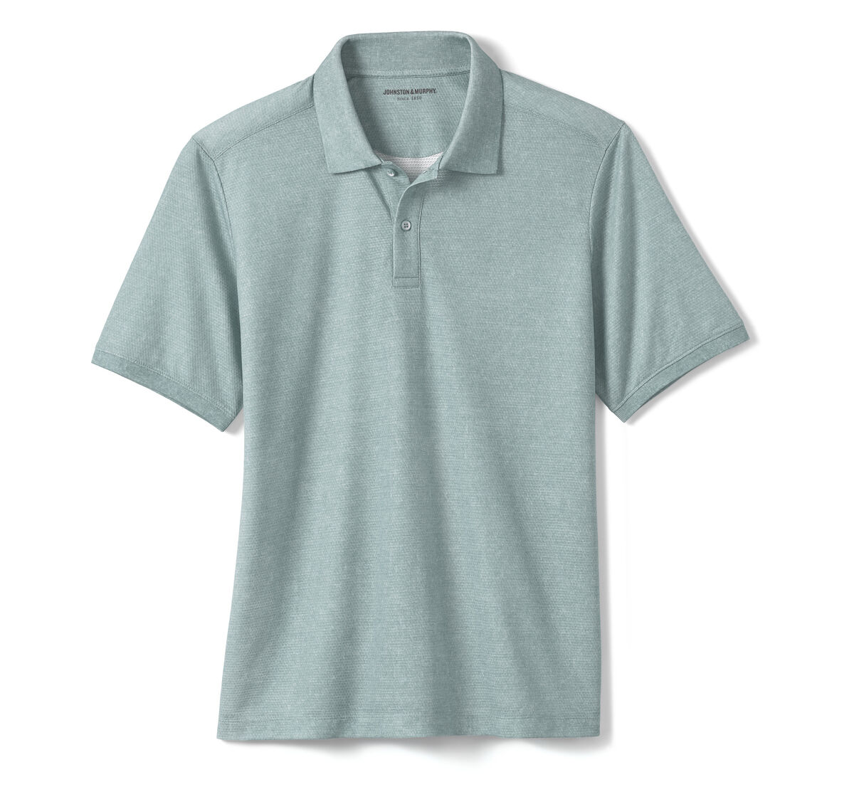 Textured Print Polo image number null